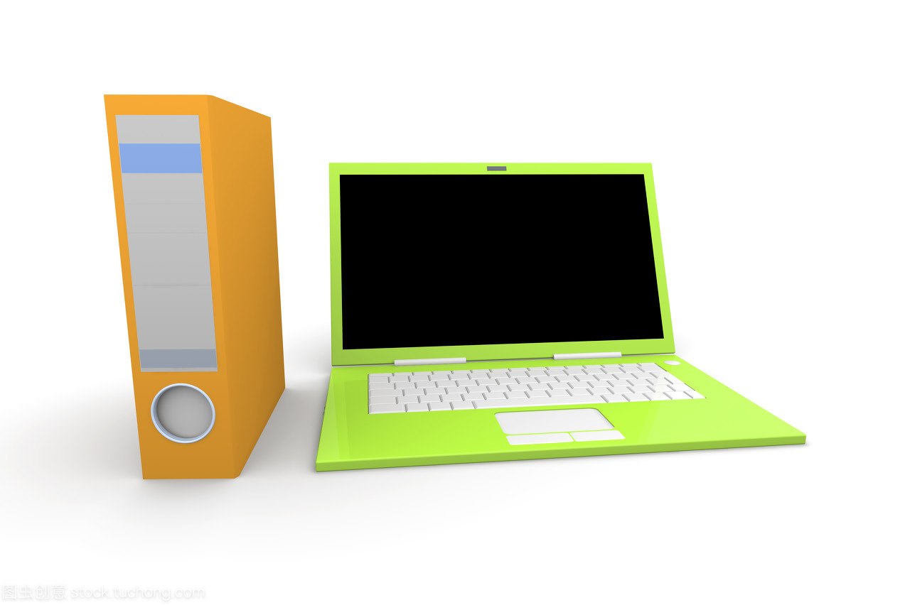 計算機硬件與監控設備 秩序、數據與技術的象征性展示